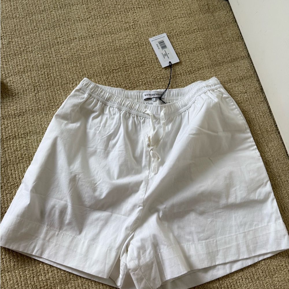 White Women's Shorts